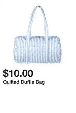 Five Below Quilted Duffle Bag offer