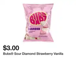 Five Below Bubs Sour Diamond Strawberry Vanilla offer
