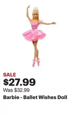 Best Buy Barbie - Ballet Wishes Doll offer