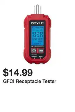 Harbor Freight Tools GFCI Receptacle Tester offer