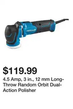 Harbor Freight Tools 4.5 Amp, 3 in., 12 mm Long-Throw Random Orbit Dual-Action Polisher offer