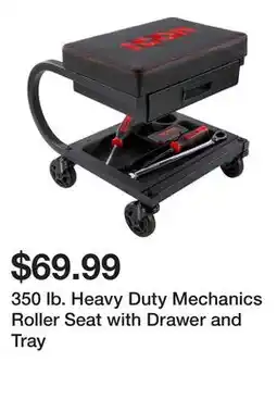 Harbor Freight Tools 350 lb. Heavy Duty Mechanics Roller Seat with Drawer and Tray offer