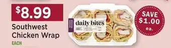 Heinen's Southwest Chicken Wrap offer