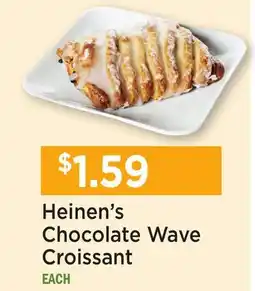 Heinen's Heinen's Chocolate Wave Croissant offer