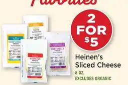 Heinen's Heinen's Sliced Cheese offer