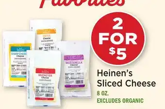 Heinen's Heinen's Sliced Cheese offer
