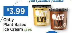 Heinen's Oatly Plant Based Ice Cream offer