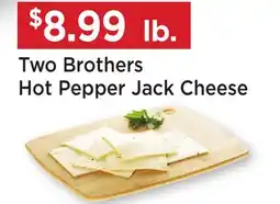 Heinen's Two Brothers Hot Pepper Jack Cheese offer