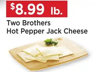 Heinen's Two Brothers Hot Pepper Jack Cheese offer