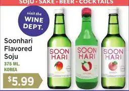 Heinen's Soonhari Flavored Soju offer