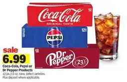 Meijer Coca-Cola, Pepsi or Dr Pepper Products offer