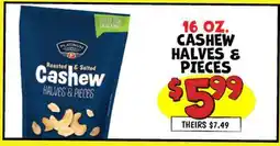 Ollie's 16 OZ. CASHEW HALVES & PIECES offer