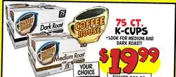 Ollie's COFFEE HOUSE 75 CT. K-CUPS offer