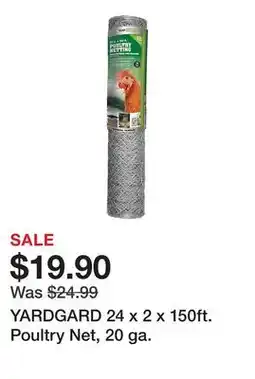 Tractor Supply Company YARDGARD 24 x 2 x 150ft. Poultry Net, 20 ga offer