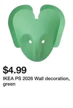 Ikea IKEA PS 2026 Wall decoration, green offer