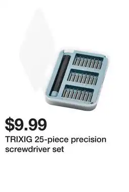 Ikea TRIXIG 25-piece precision screwdriver set offer