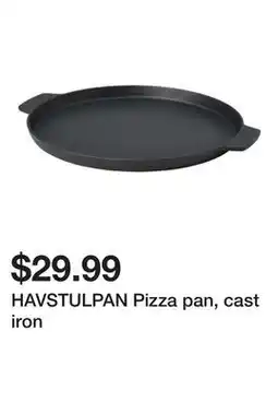 Ikea HAVSTULPAN Pizza pan, cast iron offer