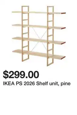 Ikea IKEA PS 2026 Shelf unit, pine offer