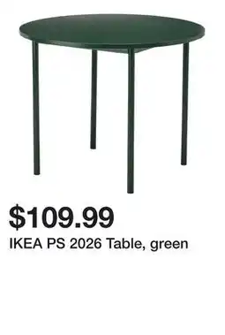 Ikea IKEA PS 2026 Table, green offer