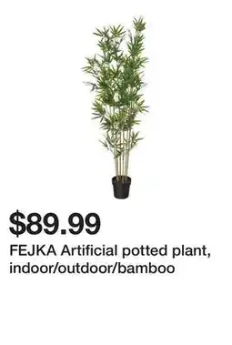 Ikea FEJKA Artificial potted plant, indoor/outdoor/bamboo offer