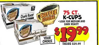 Ollie's 75 CT. K-CUPS offer