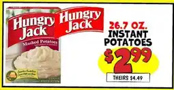 Ollie's 26.7 OZ. INSTANT POTATOES offer