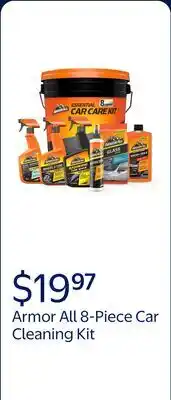Walmart Armor All Car Cleaning Kit, 8-Piece Set offer