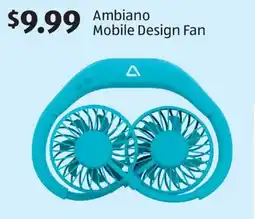 Aldi Ambiano Mobile Design Fan offer