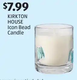 Aldi KIRKTON HOUSE Icon Bead Candle offer
