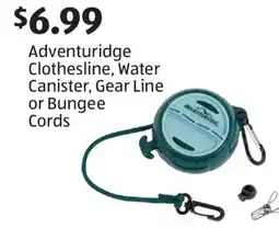 Aldi Adventuridge Clothesline, Water Canister, Gear Line or Bungee Cords offer