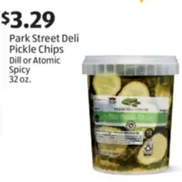 Aldi Park Street Deli Pickle Chips offer