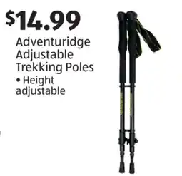 Aldi Adventuridge Adjustable Trekking Poles offer
