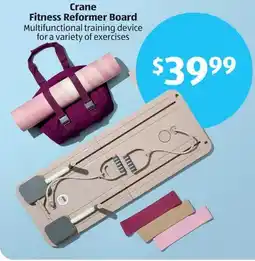Aldi Crane Fitness Reformer Board offer