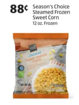 Aldi Season's Choice Steamed Frozen Sweet Corn offer