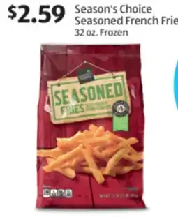 Aldi Season's Choice Seasoned French Fries offer