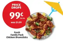 Aldi Fresh Family Pack Chicken Drumsticks offer