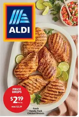 Aldi Fresh Family Pack Chicken Breasts offer