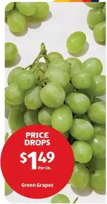 Aldi Green Grapes offer