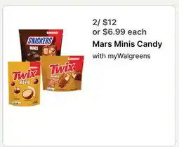 Walgreens Mars Minis Candy offer