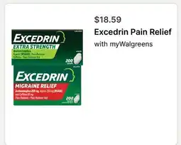 Walgreens Excedrin Pain Relief offer
