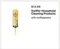 Walgreens Swiffer Household Cleaning Products offer