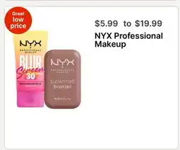 Walgreens NYX Professional Makeup offer