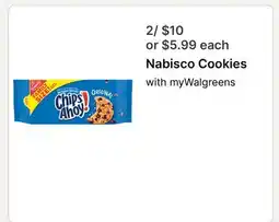 Walgreens Nabisco Cookies offer
