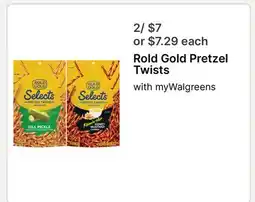 Walgreens Rold Gold Pretzel Twists offer