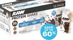 Grocery Outlet RAW Nutrition Ready to Drink Chocolate Protein Shake offer
