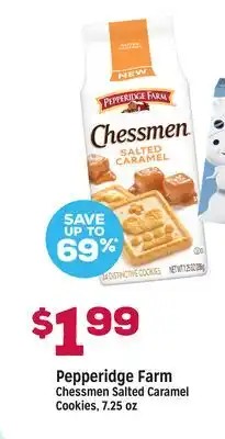 Grocery Outlet Pepperidge Farm Chessmen Salted Caramel Cookies offer