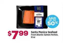 Grocery Outlet Santa Monica Seafood Fresh Atlantic Salmon Portion offer