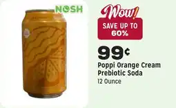 Grocery Outlet Orange Cream Prebiotic Soda offer