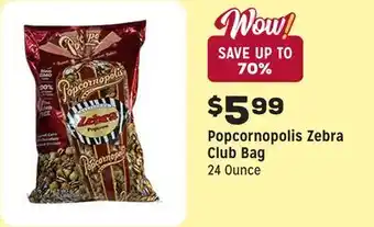 Grocery Outlet Zebra Club Bag offer