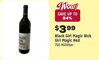 Grocery Outlet Blck Girl Magic Red offer